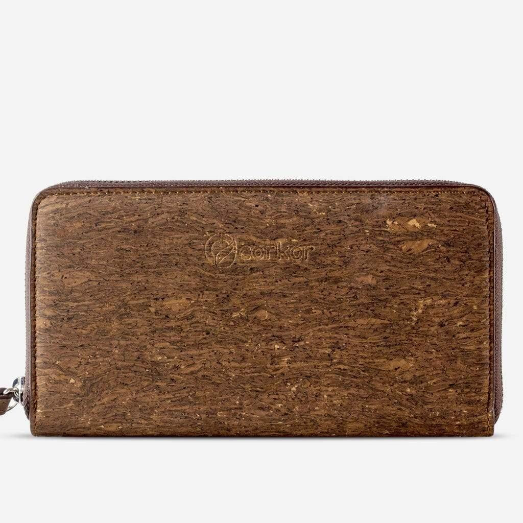 Women’s Long Cork Wallet | Eco-Friendly Slim Design
