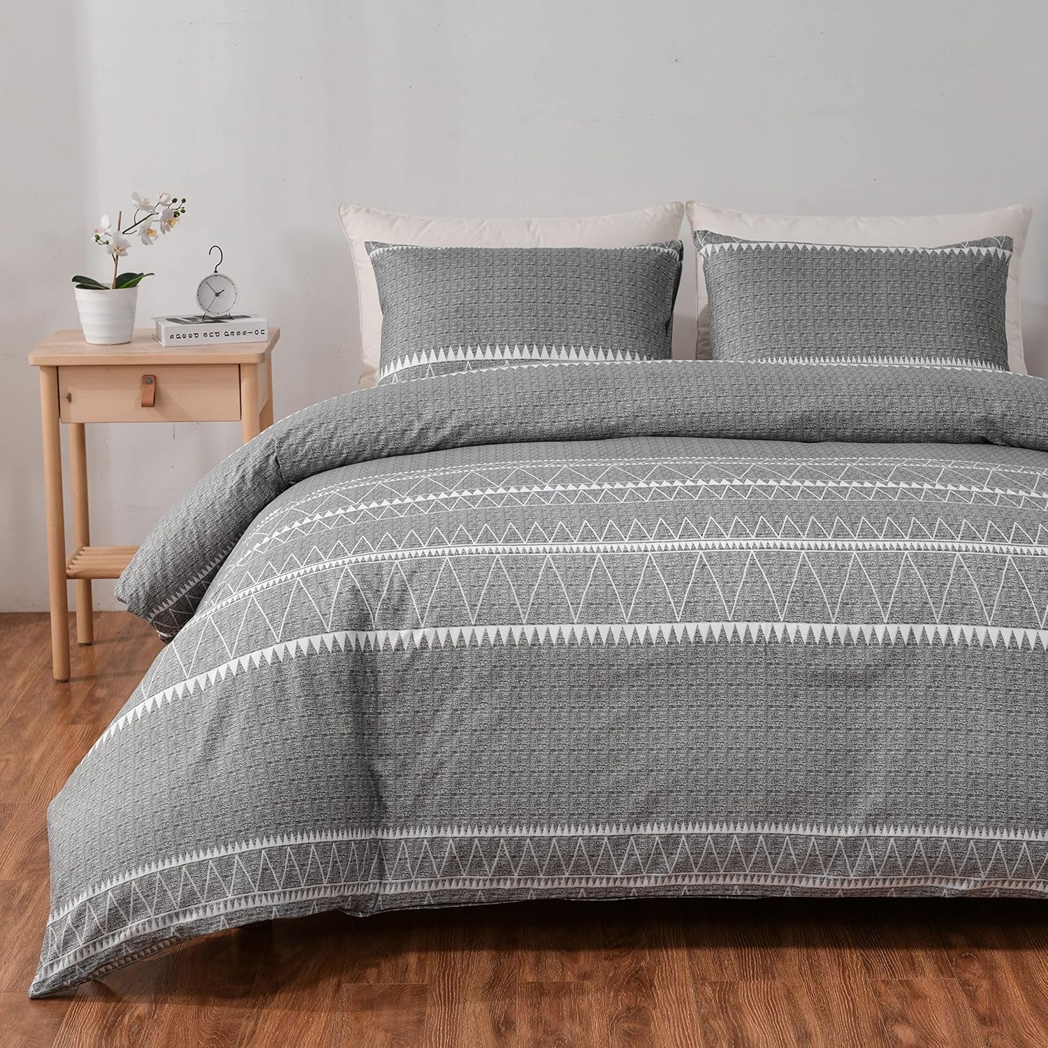 Bohemian Duvet Cover Set | Lightweight Duvet Cover with Pillow Sham