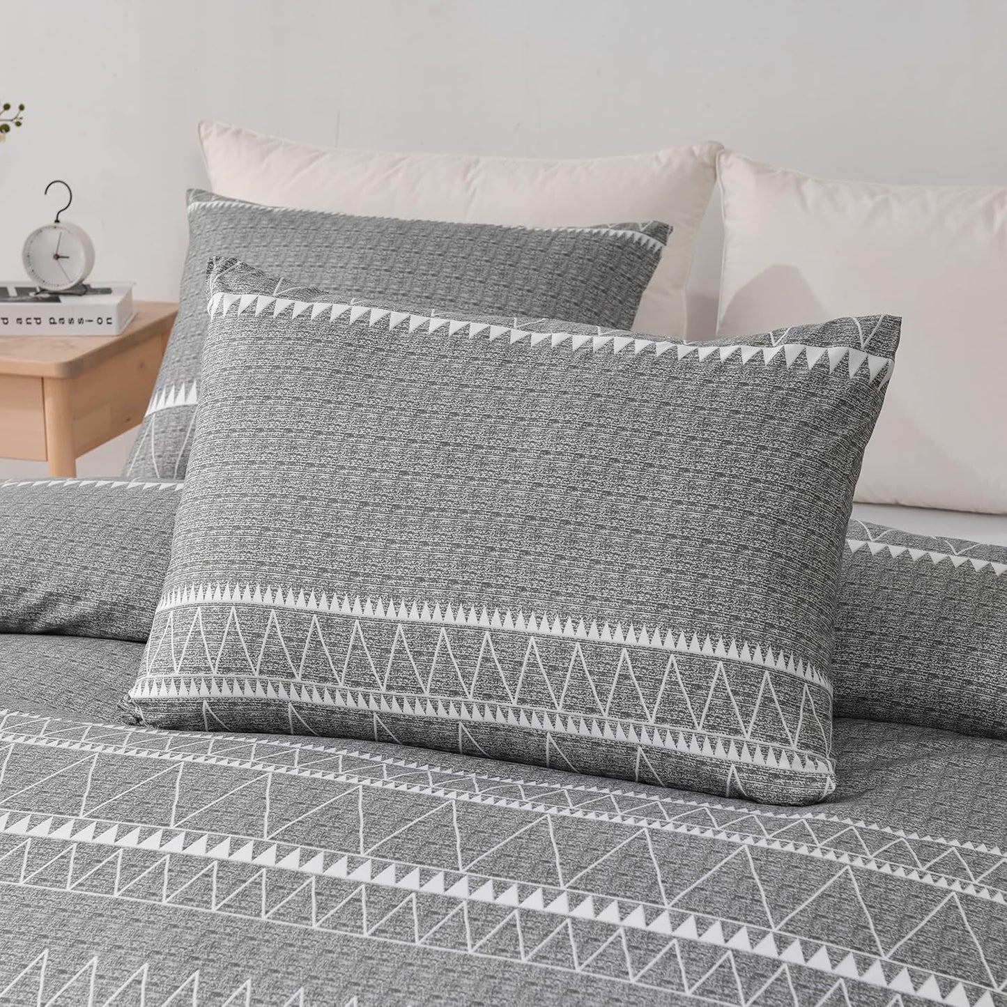 Bohemian Duvet Cover Set | Lightweight Duvet Cover with Pillow Sham