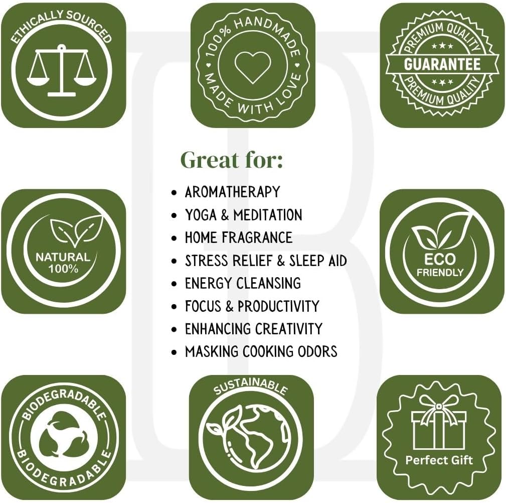 Wooden Incense Burner Tower | Stick & Cone Holder for Meditation & Home Fragrance