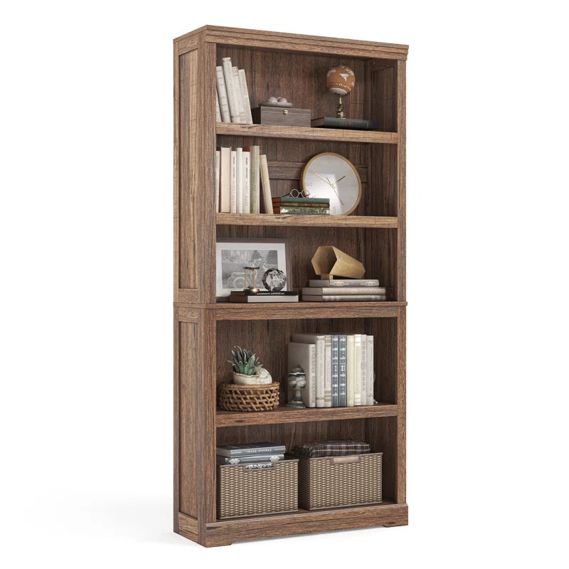 Kiwako Bookcase | Modern 5-Tier Open Storage Shelf
