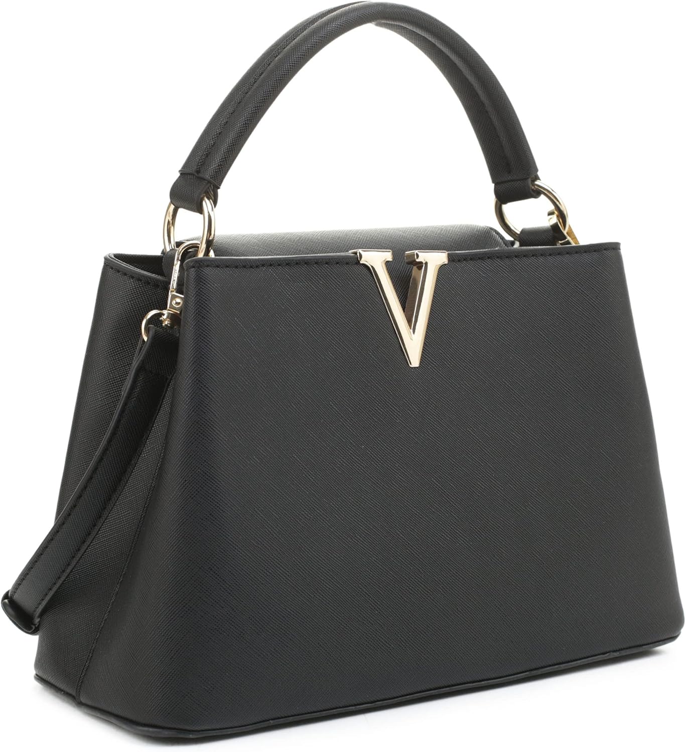 Women’s Small Satchel Bag | Classic Top Handle Crossbody Handbag with Shoulder Strap