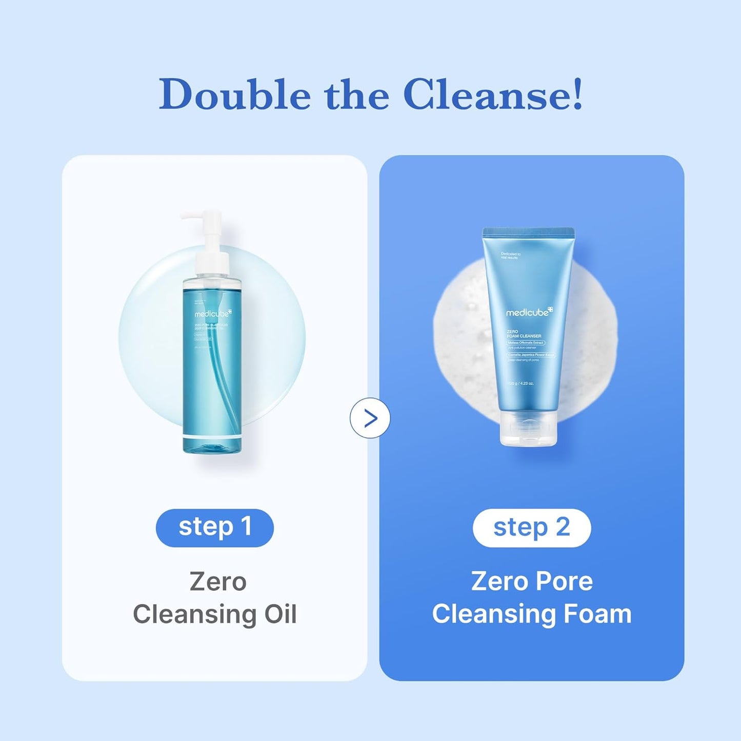 Zero Foam Cleanser for Sensitive Skin | Korean Facial Cleanser for Sebum Control, Pore Care & Moisture Balance