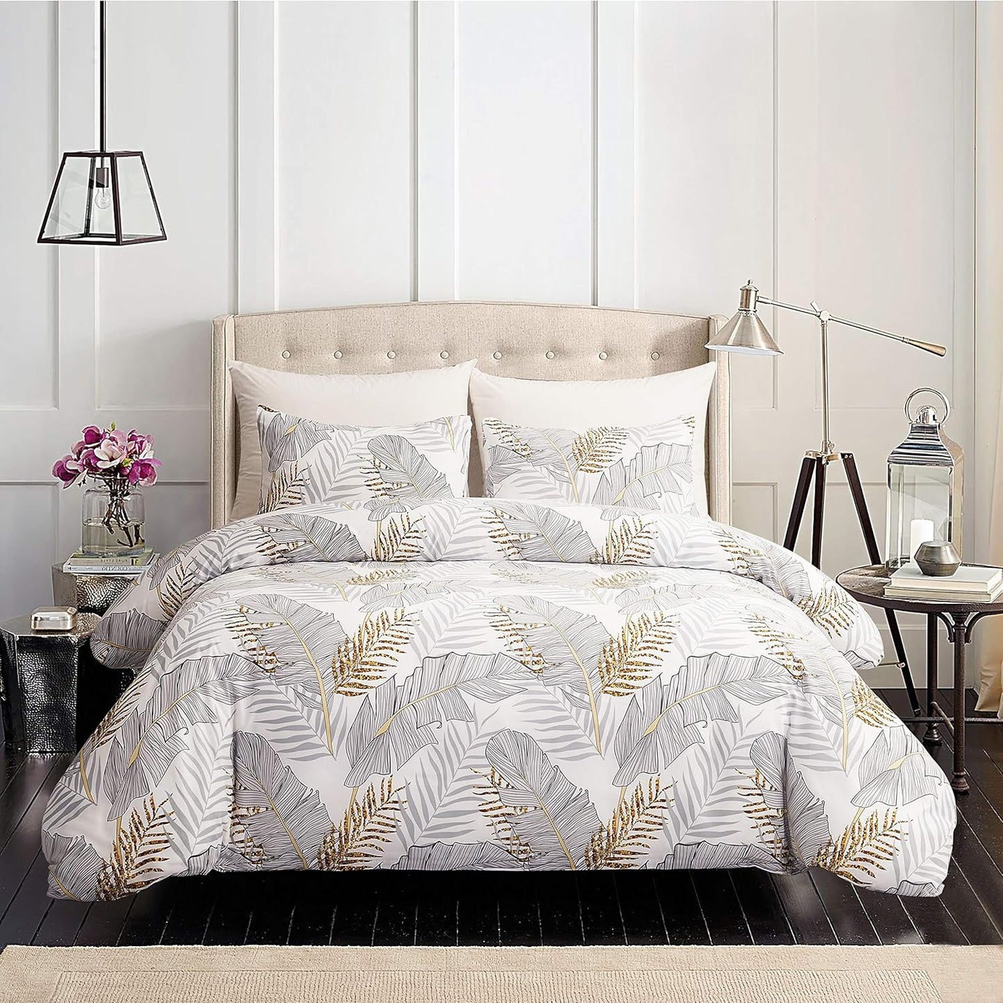 Bohemian Duvet Cover Set | Lightweight Duvet Cover with Pillow Sham
