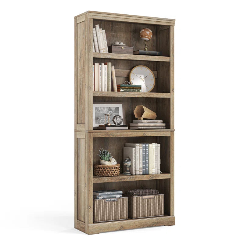 Kiwako Bookcase | Modern 5-Tier Open Storage Shelf