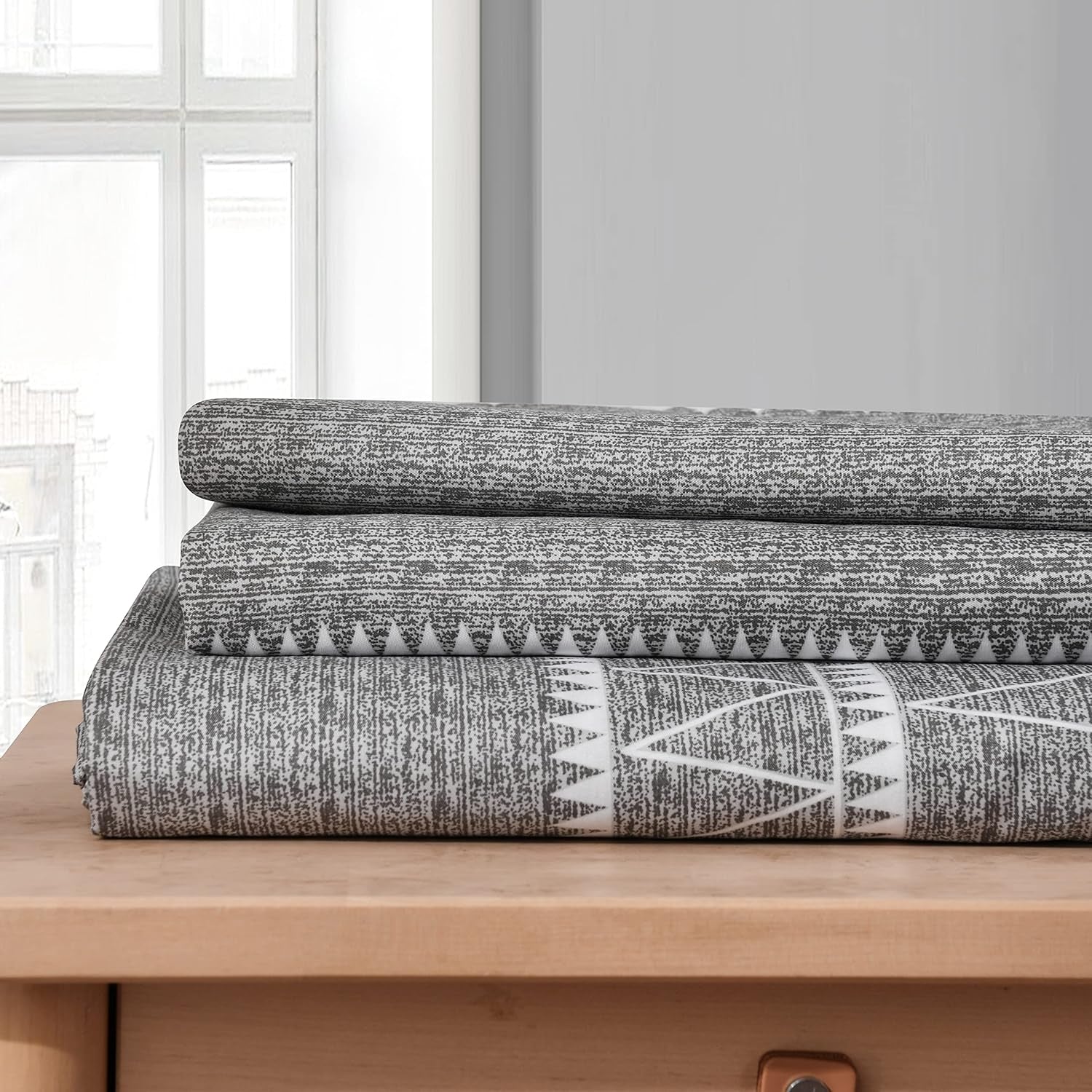 Bohemian Duvet Cover Set | Lightweight Duvet Cover with Pillow Sham