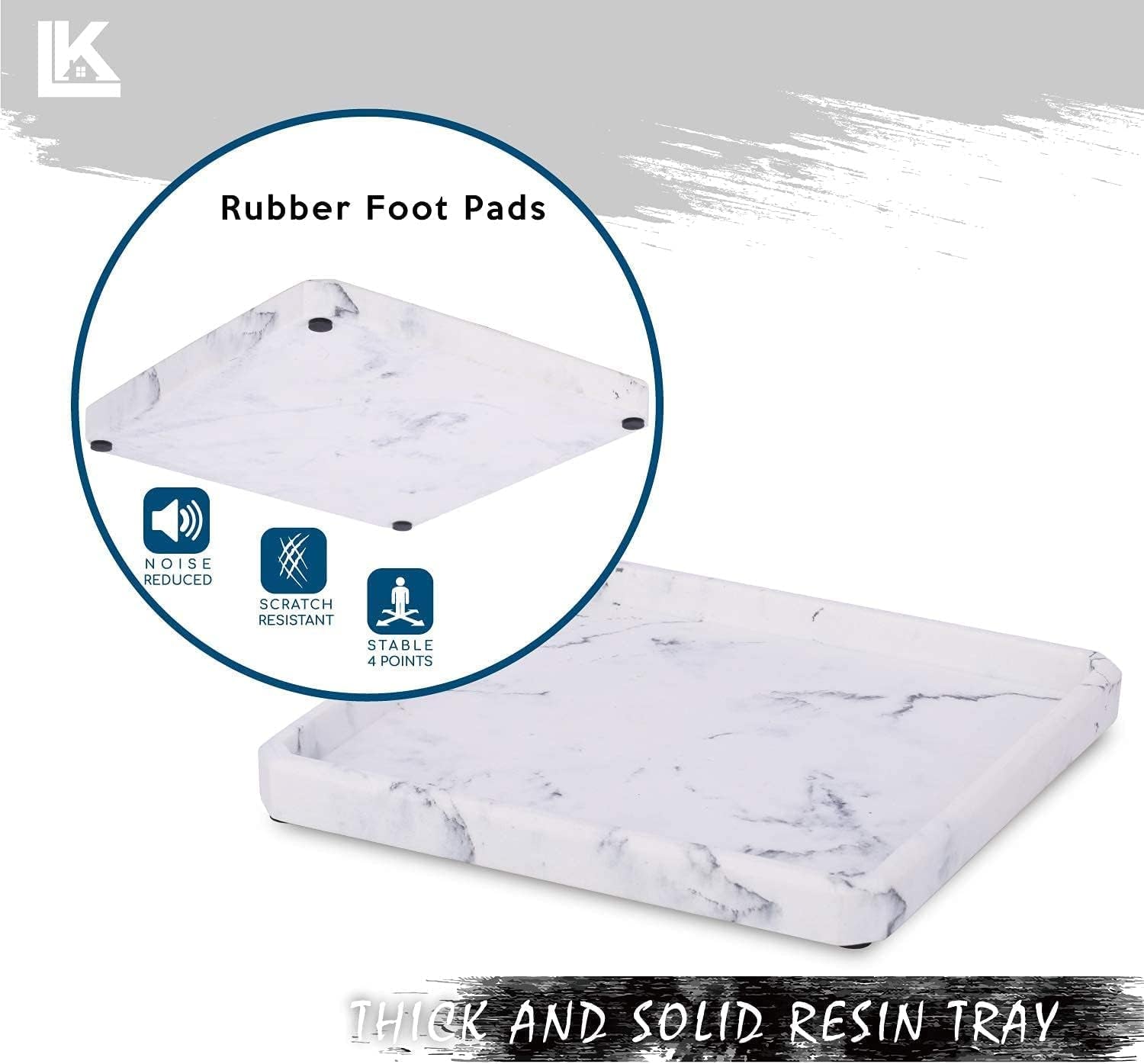 Mason Jar Bathroom Accessories Set | 5-Piece (Black/White)