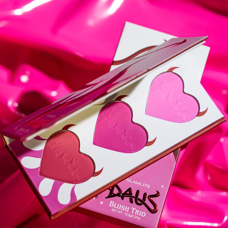 Daus X Glamlite Blush Trio