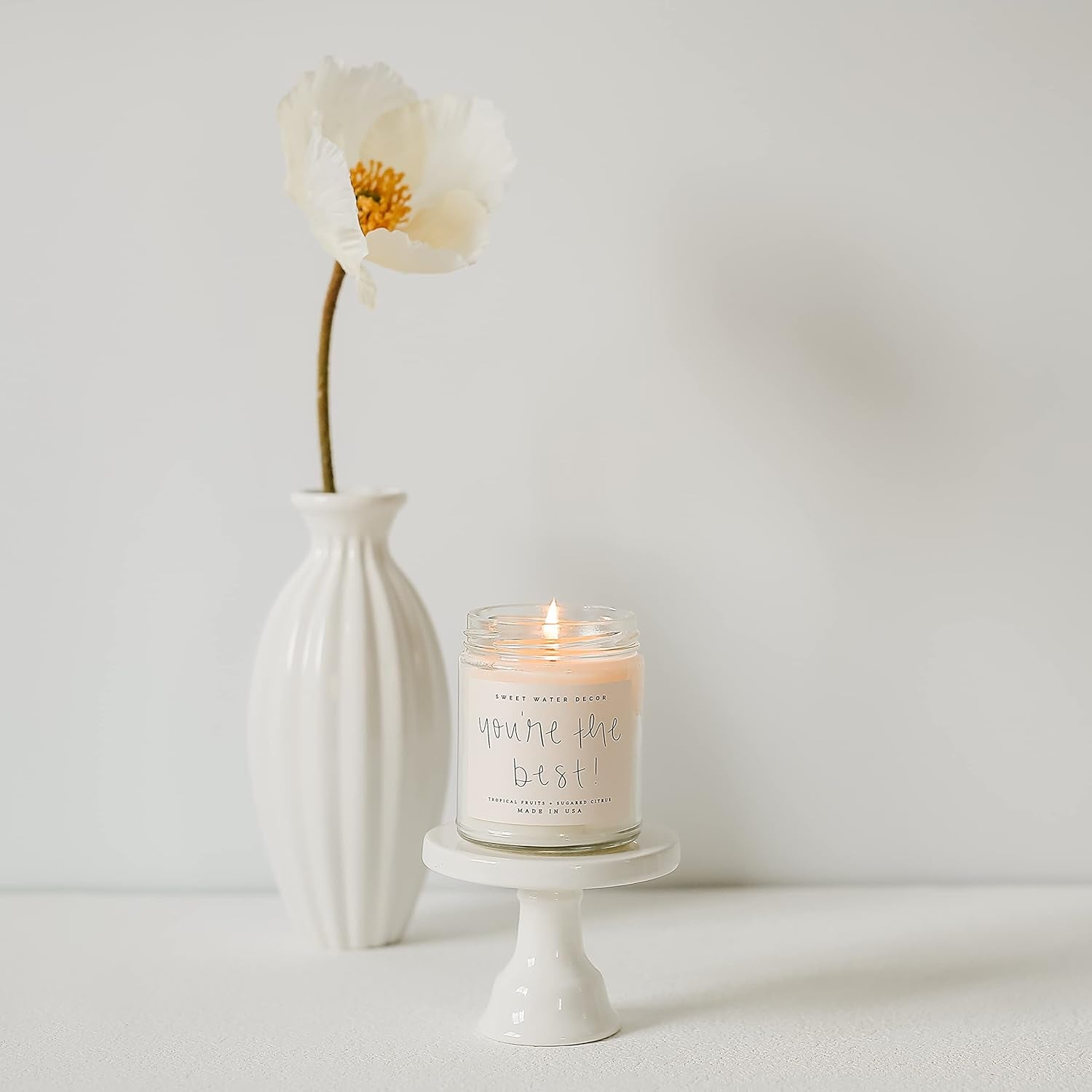 You'Re the Best | Scented Soy Wax Candle for Home | 9Oz-40 Hr Burn Time