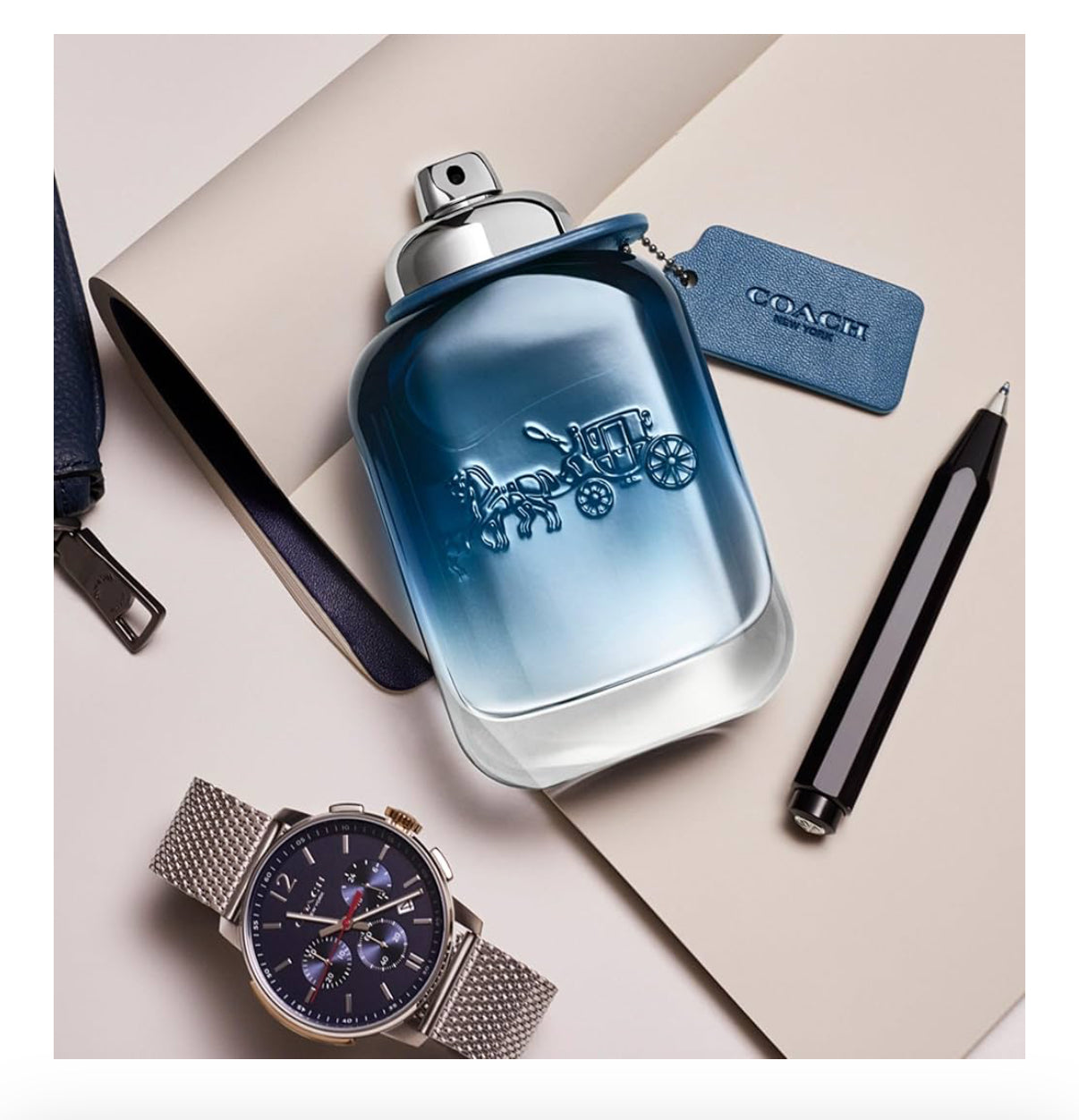 Coach Blue Eau de Toilette – Fresh Woody Aquatic Men’s Cologne