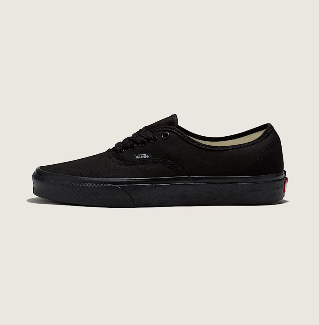 Vans Authentic Men’s Sneakers | Timeless Black Canvas Shoes
