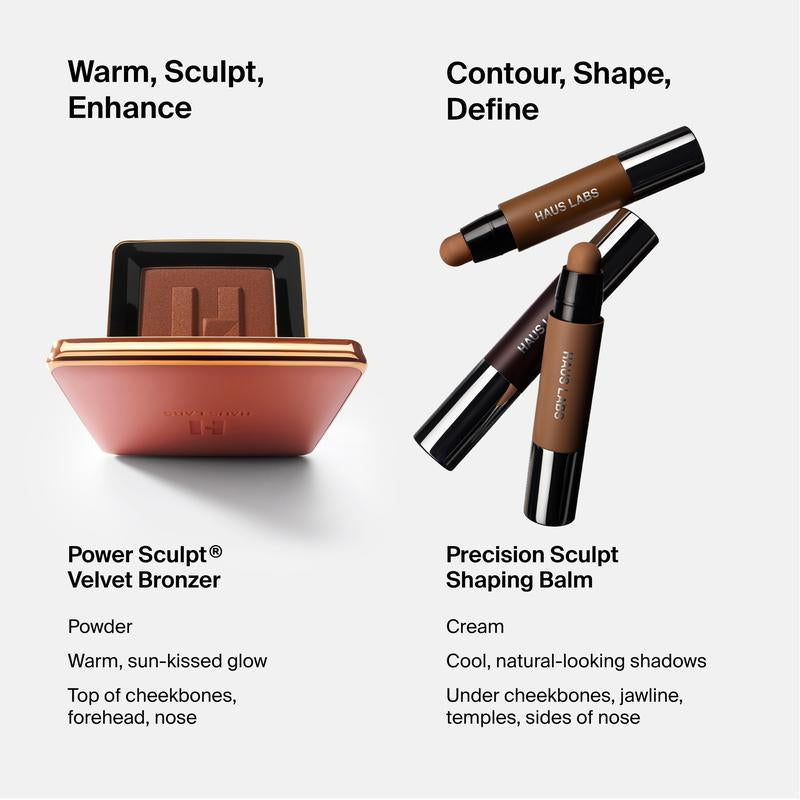 PRECISION SCULPT SHAPING BALM - Hypoallergenic Longwear Makeup Countour Makeup from Haus Labs by Lady Gaga