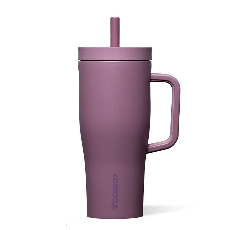 Corkcicle 22Oz Cruiser Tumbler - Leakproof, Insulated, Silicone Straw & Handle, 20-Hour Cold Retention, Dishwasher Safe Drinkware