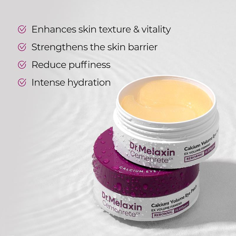 Dr.Melaxin Cemenrete Calcium Volume Eye Patch 60Ea - Anti-Aging, Drooping Eyelid, Puffiness | Korean Cosmetics, Firming & Moisture Mask