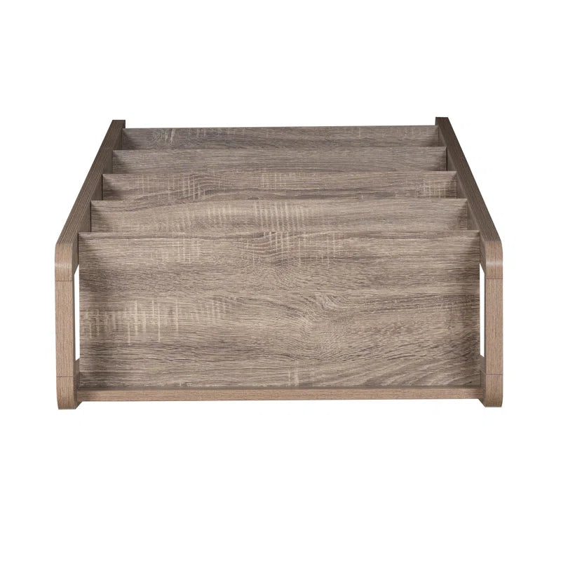 Eiland Ladder Bookcase | Modern 5-Tier Leaning Storage Shelf