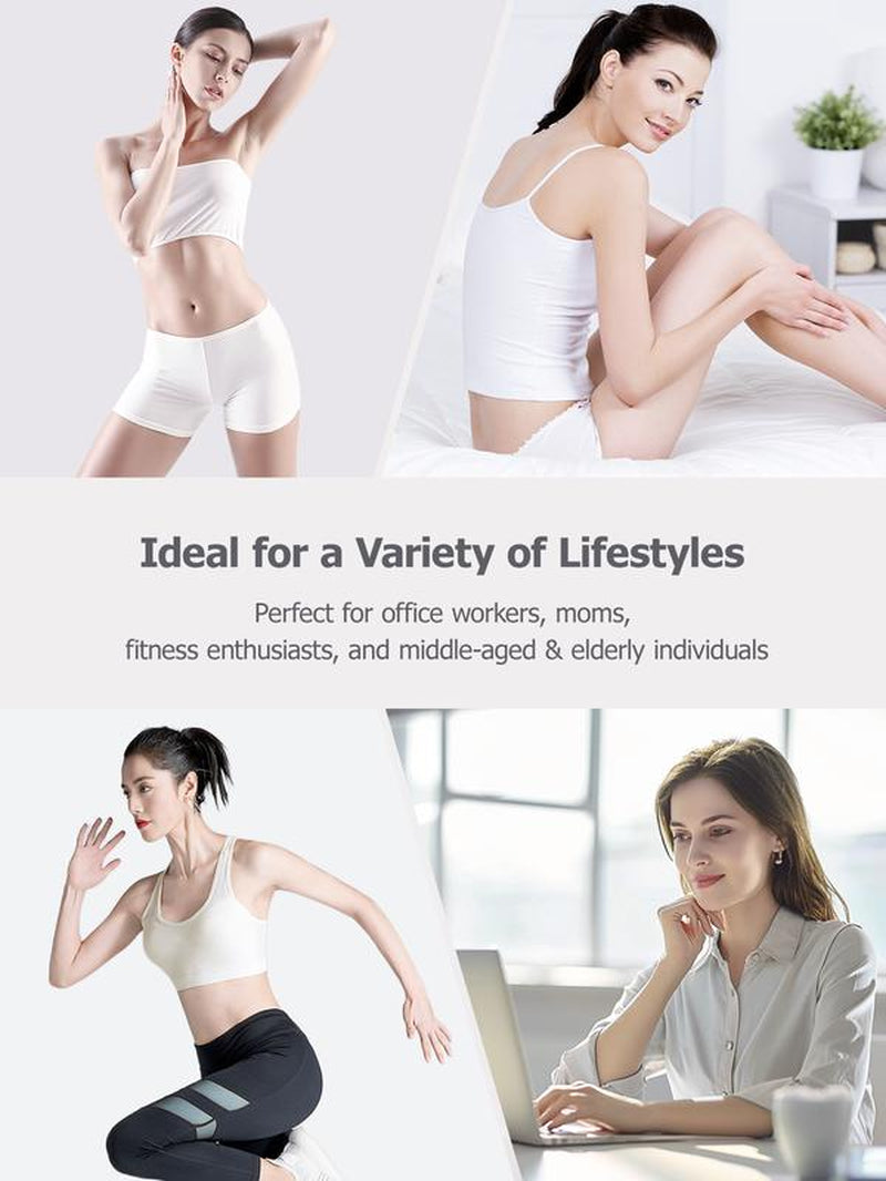 Handheld Body Massager for Legs & Belly - Lymphatic Drainage & anti Cellulite Tool with Heat, Vibration - Electric Sculpting Machine Reduces Stretch Marks + Cellulite White Detox Gift