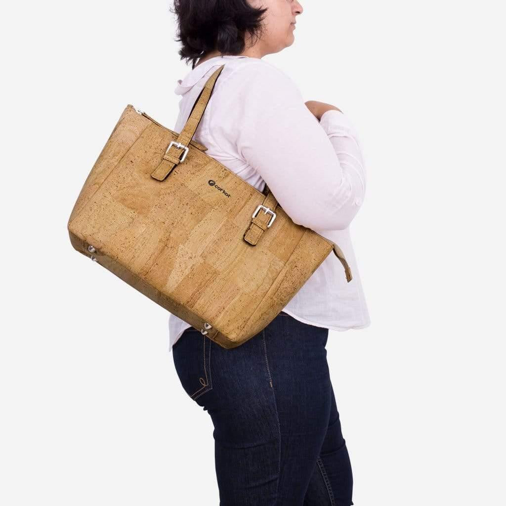 Cork Satchel Bag | Eco-Friendly Stylish Handbag
