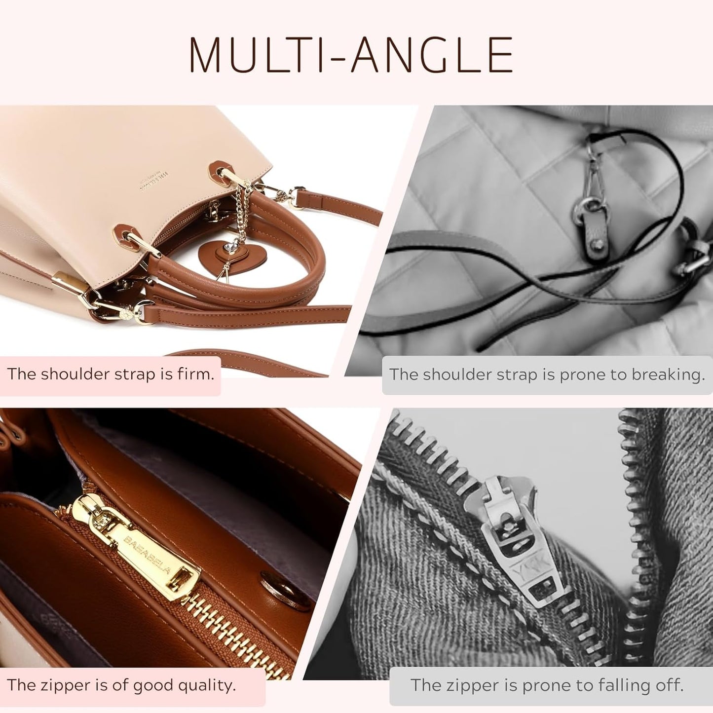 Women’s Top-Handle Vegan Leather Satchel | Detachable Strap Tote Handbag for Fashion & Everyday Use