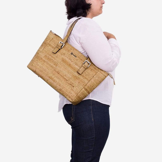Cork Satchel Bag | Eco-Friendly Stylish Handbag