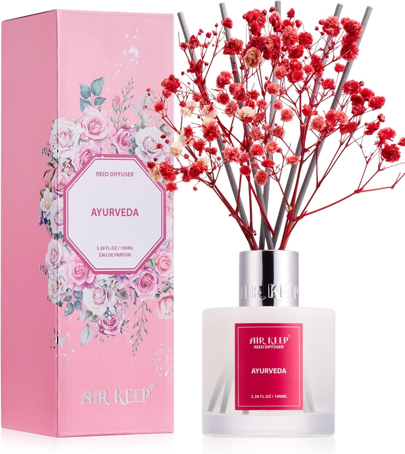 Clean Linen Reed Diffuser Set | Home Fragrance & Bathroom Decor