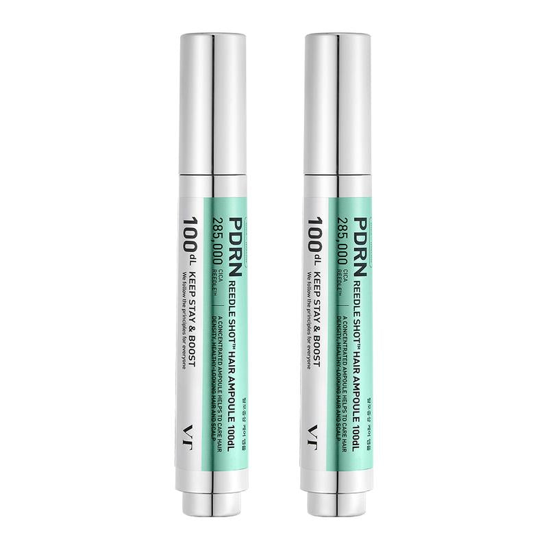 [Official VT Cosmetics] PDRN Reedle Shot Hair Ampoule 100Dl 300Dl 700Dl 15Ml | Hair Growth Hair Loss Treatment Ampoule Serum