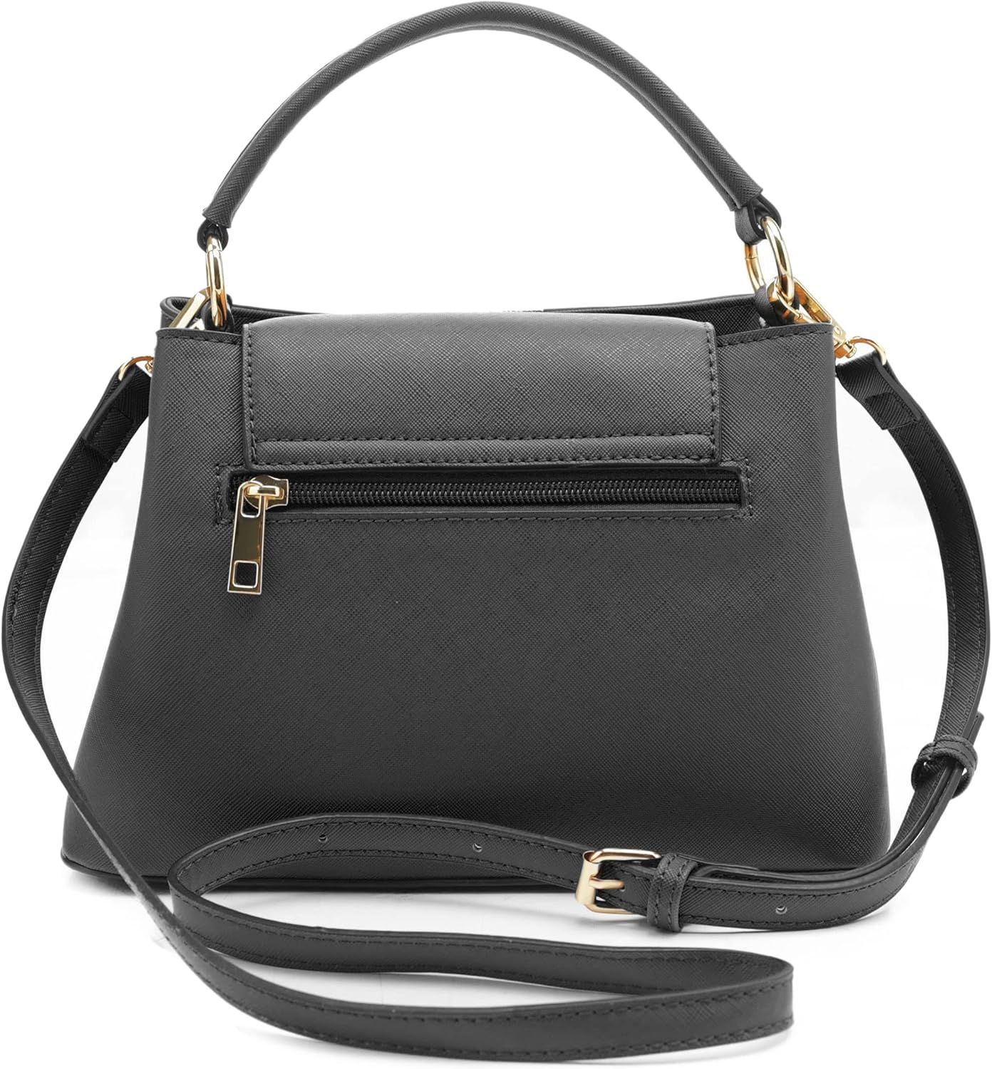 Women’s Small Satchel Bag | Classic Top Handle Crossbody Handbag with Shoulder Strap
