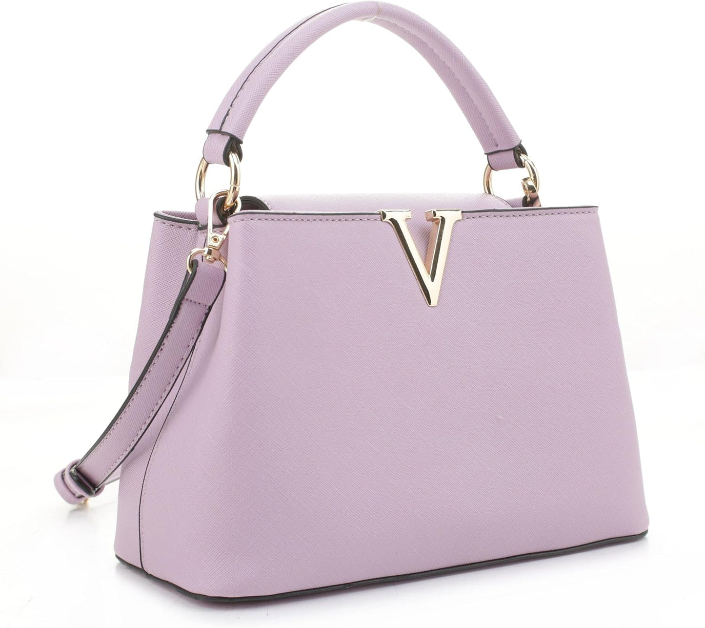 Women’s Small Satchel Bag | Classic Top Handle Crossbody Handbag with Shoulder Strap
