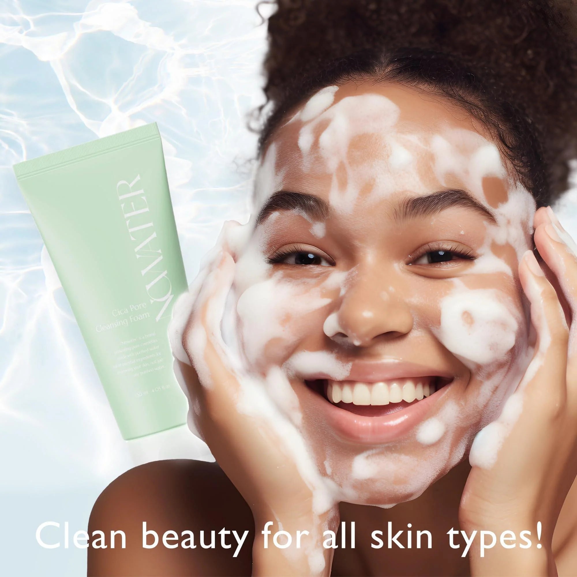 Cica Daily Pore Cleansing Foam – Sebum Control + Hydration (4.05 fl oz)