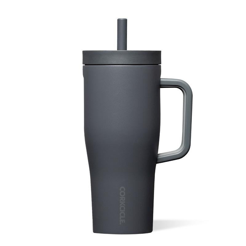 Corkcicle 22Oz Cruiser Tumbler - Leakproof, Insulated, Silicone Straw & Handle, 20-Hour Cold Retention, Dishwasher Safe Drinkware