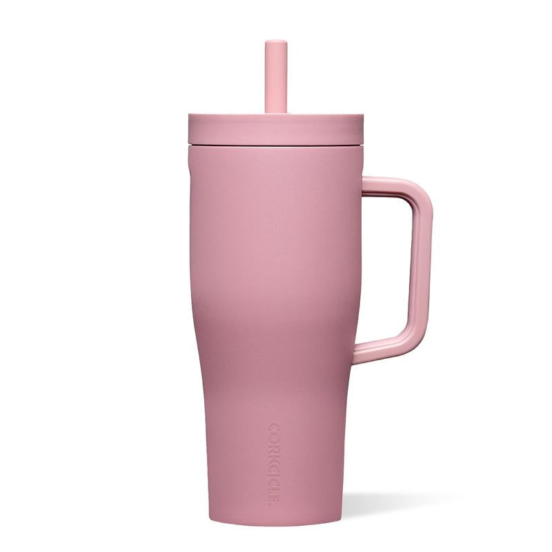 Corkcicle 22Oz Cruiser Tumbler - Leakproof, Insulated, Silicone Straw & Handle, 20-Hour Cold Retention, Dishwasher Safe Drinkware