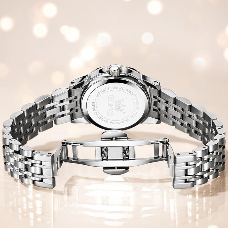 OLEVS Men'S Watches, Quartz Luxury Watches, Luminous Waterproof Chronograph Watches, Men'S Watches S K
