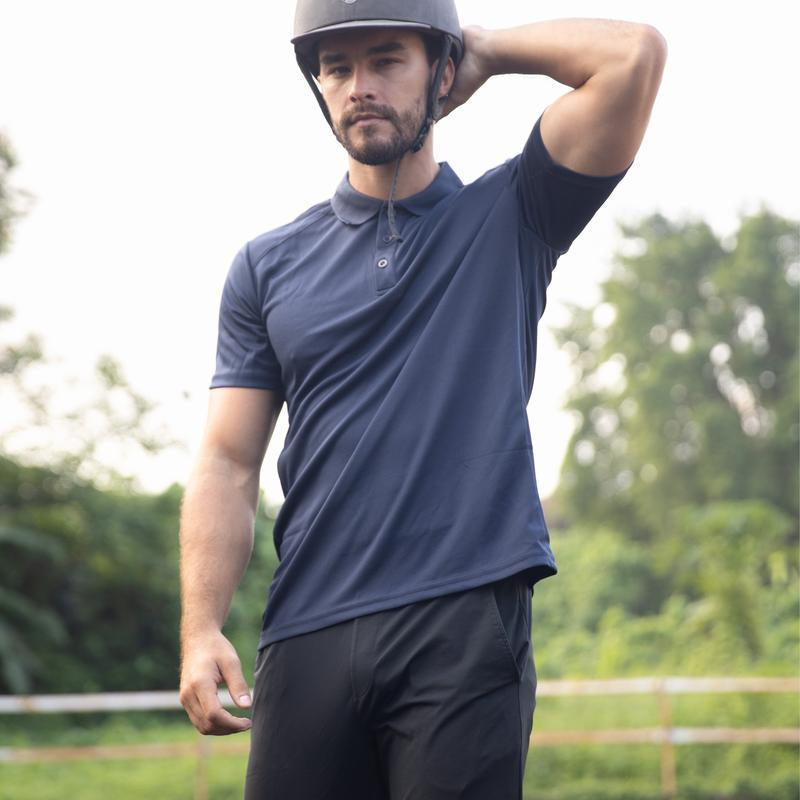 3/5 Pack Mens Polo Shirts Quick Dry Short Sleeve Golf T Shirt Performance Moisture Wicking Summer Casual Workout Tops