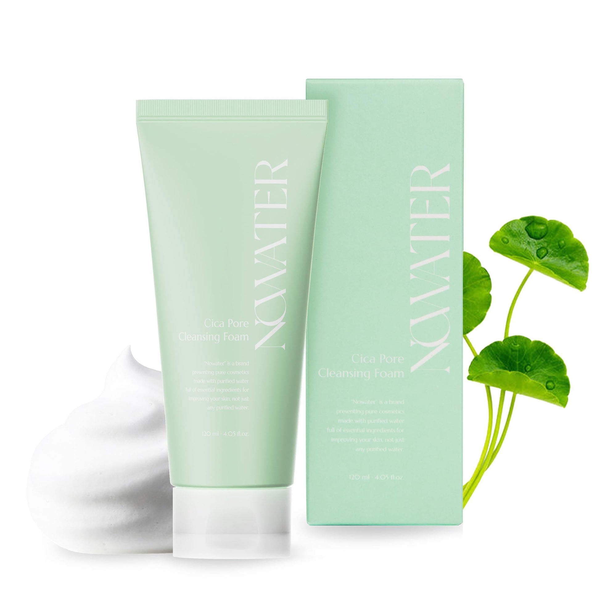 Cica Daily Pore Cleansing Foam – Sebum Control + Hydration (4.05 fl oz)