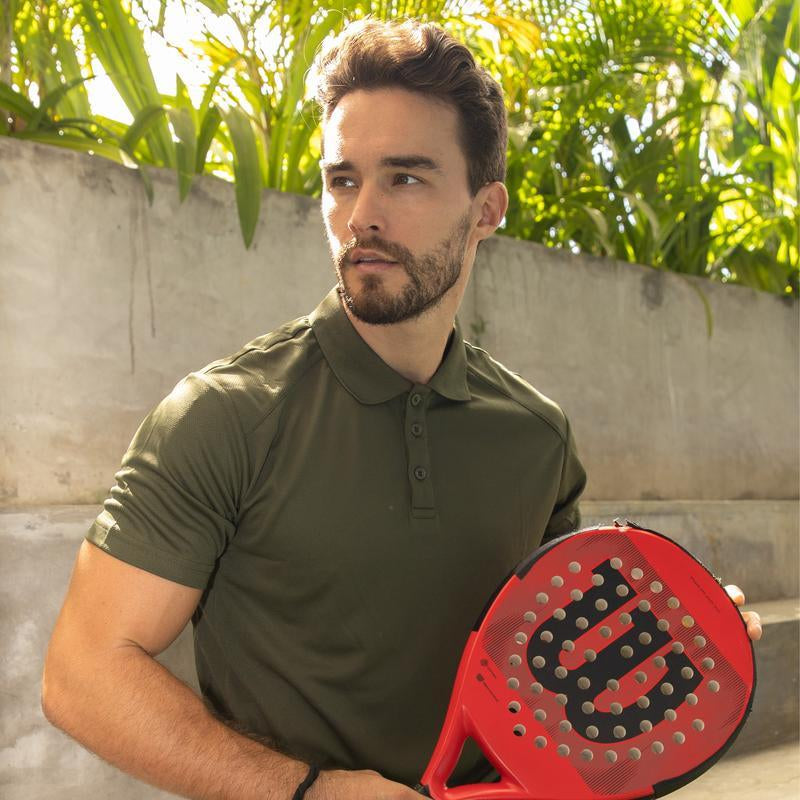 3/5 Pack Mens Polo Shirts Quick Dry Short Sleeve Golf T Shirt Performance Moisture Wicking Summer Casual Workout Tops