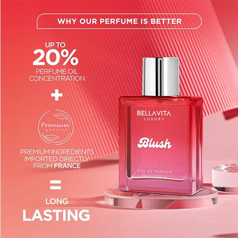 Tangled Temptation by Bellavita Luxury | Honey Oud & Blush | 2X100 Ml Unisex Perfume Set | Long Lasting EDP with Floral, Spicy, Woody & Musky Notes | Patchouli, Vanilla, Bergamot, Red Fruits & Sandalwood | Luxury, Vegan & Cruelty-Free