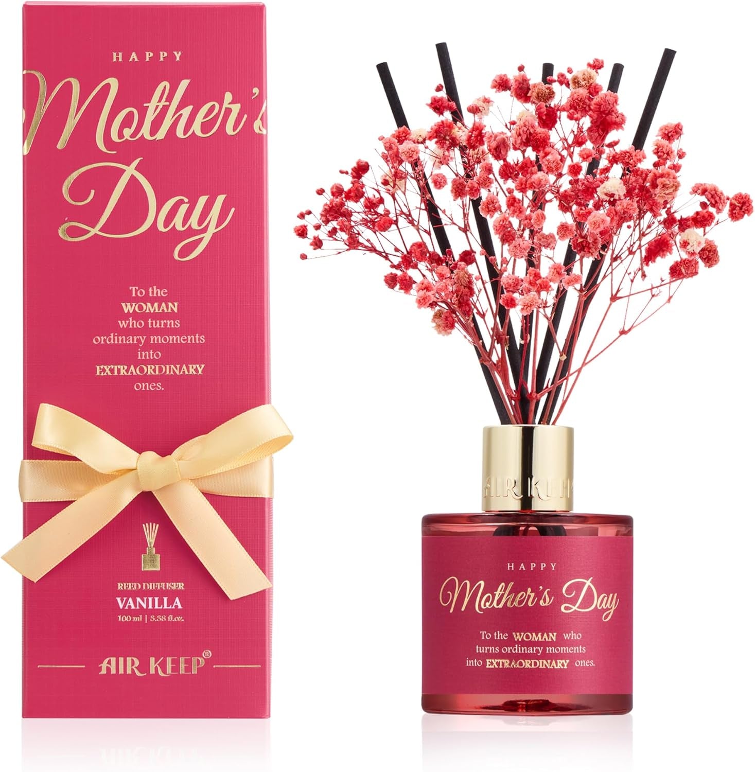 Clean Linen Reed Diffuser Set | Home Fragrance & Bathroom Decor