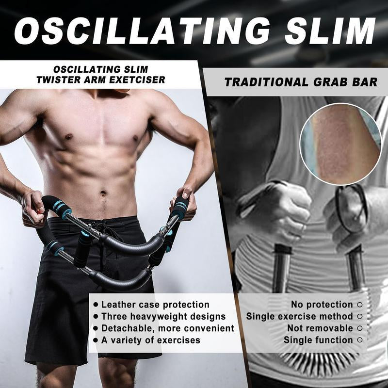 Arm Trainer、Chest Workout Strengthen Chest and Arm Muscles Men'S Fitness Trainer Detachable Portable Spring Resistance Home Fitness Equipment