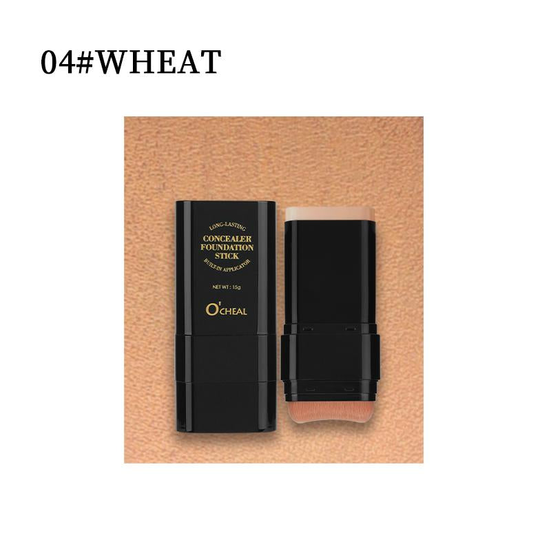 O'CHEAL Concealer & Stick,1 Box Waterproof Radiant Concealer & ,Hydrating Flawless Coverage Makeup Tool for Women & Girls, Cosmetic, Moisturizing Solid , Long Wearing Water Proof Makeup, Moisture Lite Serum Boosted Permanent Foundation
