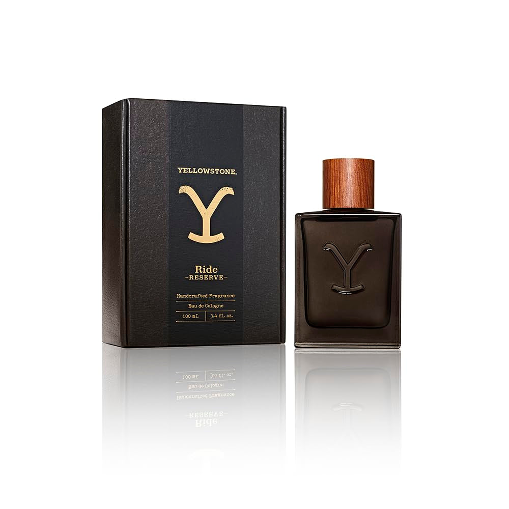 Yellowstone Ride Men’s Cologne | 3.4 Fl Oz Rugged Smokey Masculine Fragrance