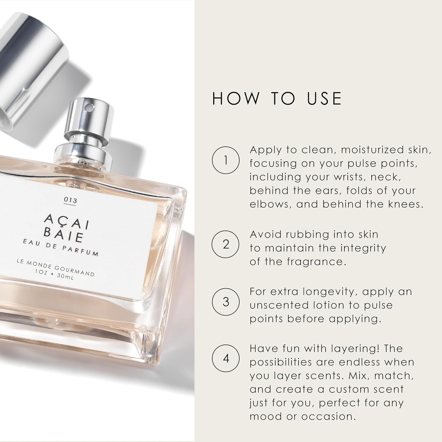 Fraise Fouettée Eau de Parfum |1 Fl Oz Vanilla, Strawberry & Sugar Scented Perfume