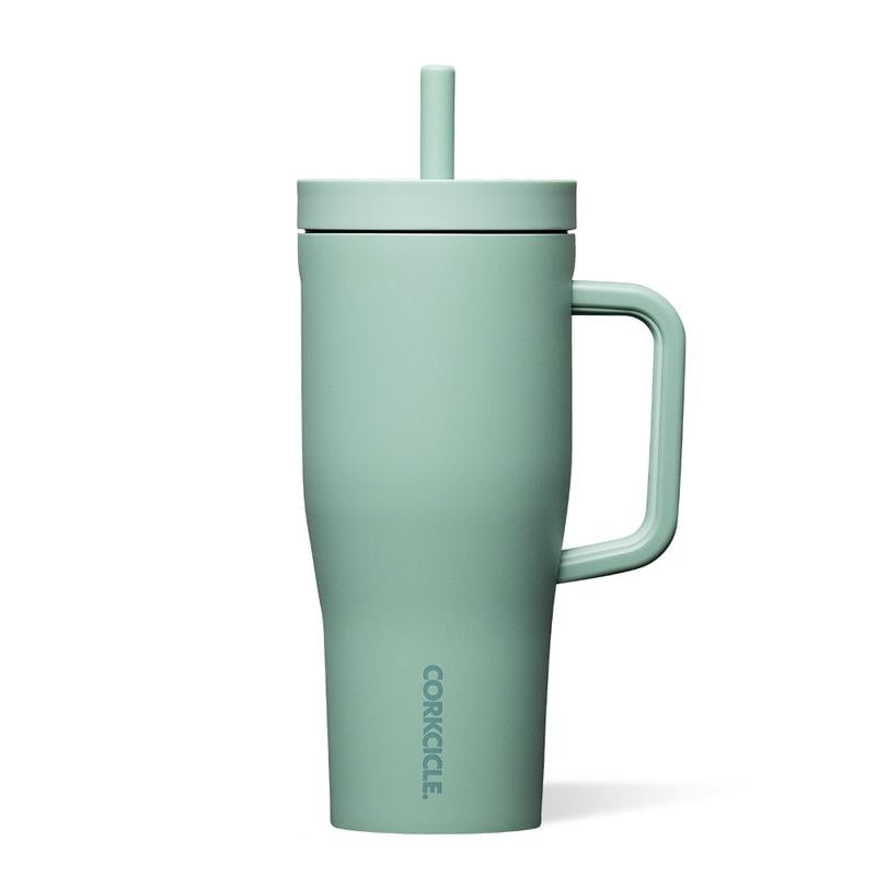 Corkcicle 22Oz Cruiser Tumbler - Leakproof, Insulated, Silicone Straw & Handle, 20-Hour Cold Retention, Dishwasher Safe Drinkware