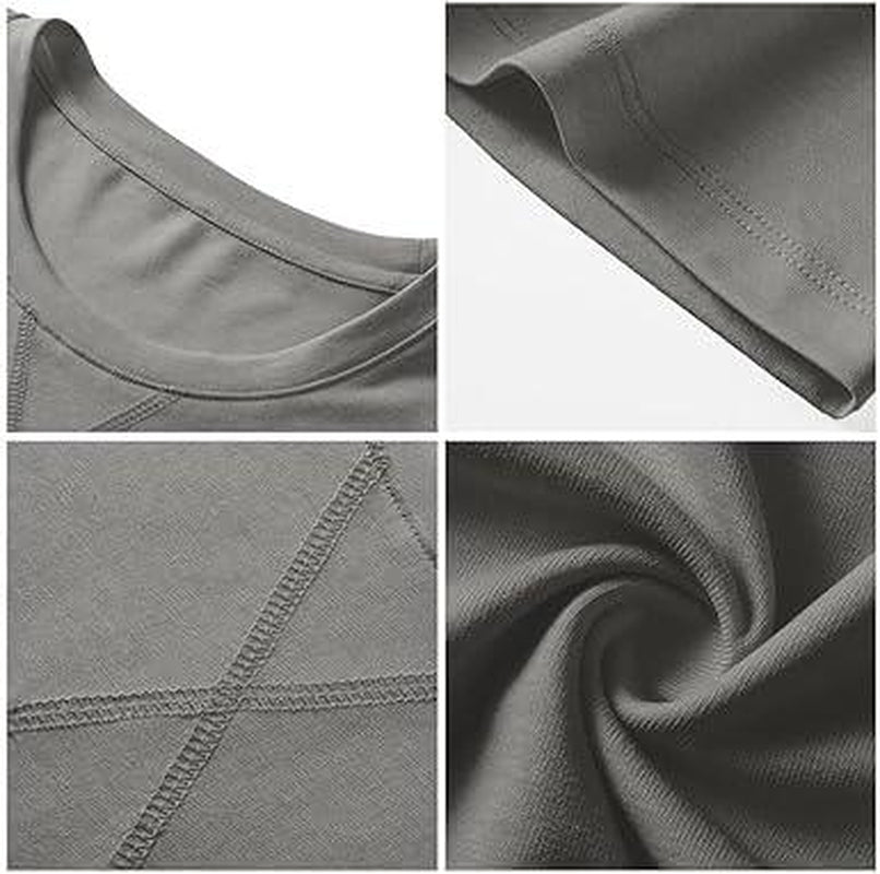 Dokotoo Men Mens 3 Pack Crewneck T-Shirts Short Sleeve Hipster Hip Hop Longline Classic Tee Tops