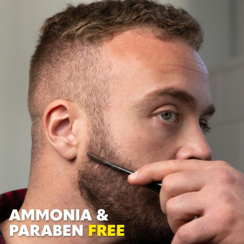 Beard Club One-Day Beard & Eyebrow Color - Available in Four Colors and Four Sizes - Temporary Color for Beard and Eyebrows, Covers Greys, Fills in Patches, and Enhances Volume - 30 Applications per Tube