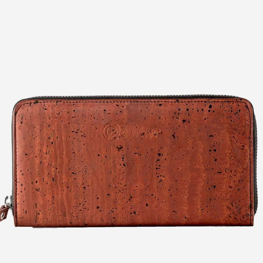 Women’s Long Cork Wallet | Eco-Friendly Slim Design