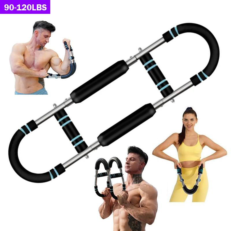 Arm Trainer、Chest Workout Strengthen Chest and Arm Muscles Men'S Fitness Trainer Detachable Portable Spring Resistance Home Fitness Equipment